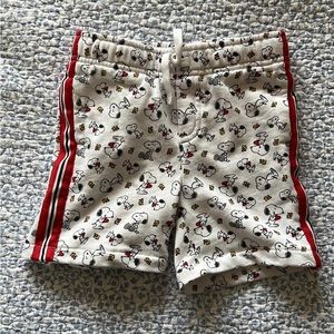 Janie and Jack Peanuts Snoopy Shorts Size 4
